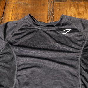 Gymshark Compression Black T-shirt (S)